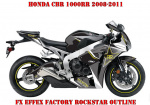 Rockstar Outline for Honda CBR 1000RR 2008-2011
